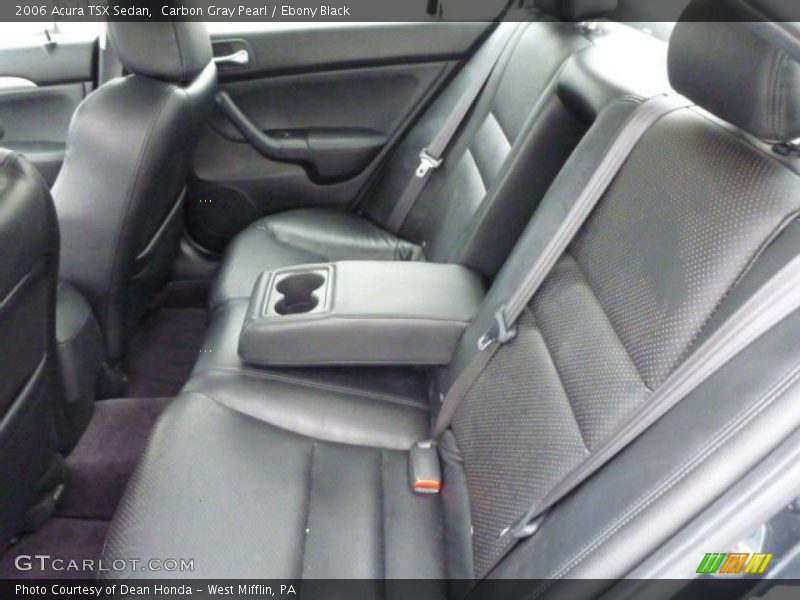 Carbon Gray Pearl / Ebony Black 2006 Acura TSX Sedan