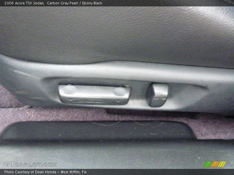 Carbon Gray Pearl / Ebony Black 2006 Acura TSX Sedan