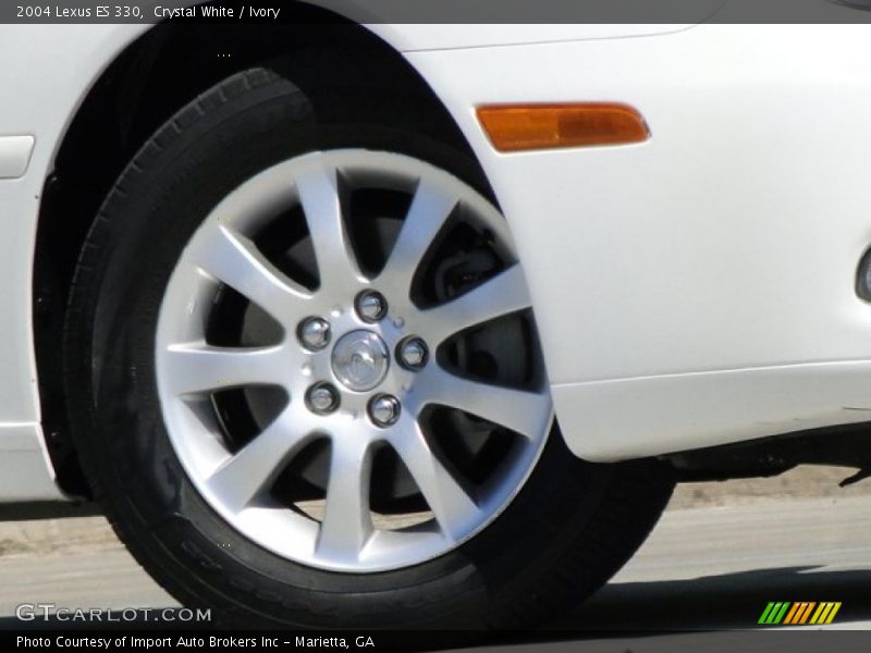 Crystal White / Ivory 2004 Lexus ES 330