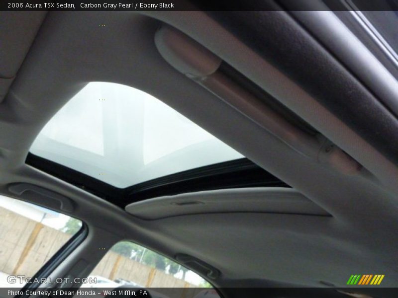 Carbon Gray Pearl / Ebony Black 2006 Acura TSX Sedan