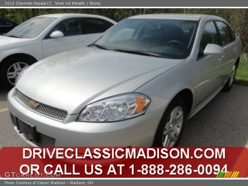 Silver Ice Metallic / Ebony 2013 Chevrolet Impala LT