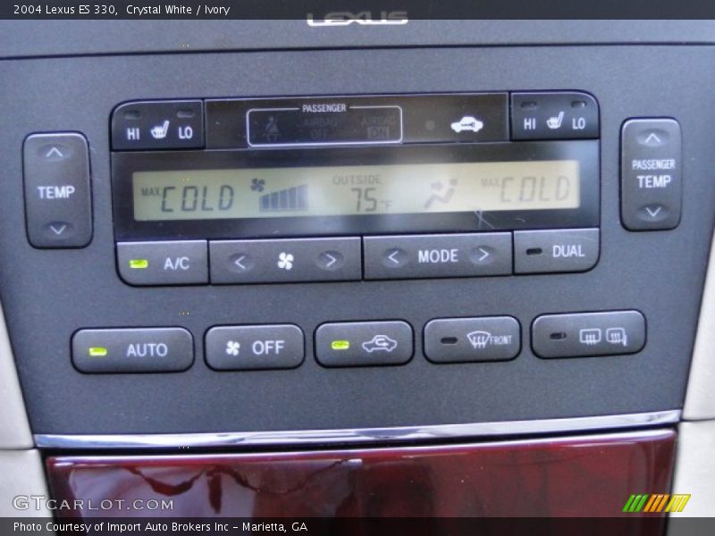 Crystal White / Ivory 2004 Lexus ES 330