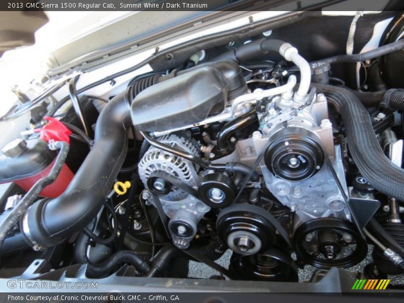 Summit White / Dark Titanium 2013 GMC Sierra 1500 Regular Cab