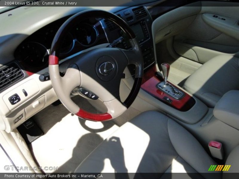 Crystal White / Ivory 2004 Lexus ES 330