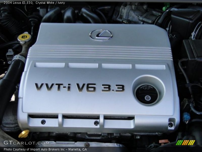 Crystal White / Ivory 2004 Lexus ES 330