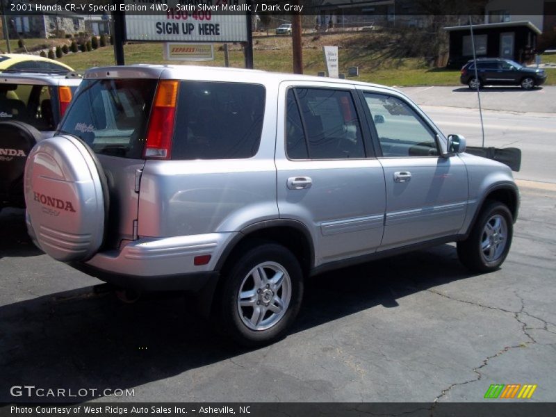 Satin Silver Metallic / Dark Gray 2001 Honda CR-V Special Edition 4WD