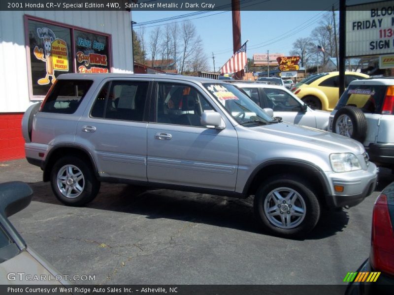 Satin Silver Metallic / Dark Gray 2001 Honda CR-V Special Edition 4WD