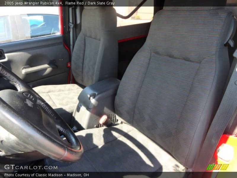 Flame Red / Dark Slate Gray 2005 Jeep Wrangler Rubicon 4x4