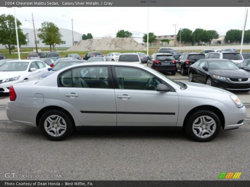 Galaxy Silver Metallic / Gray 2004 Chevrolet Malibu Sedan