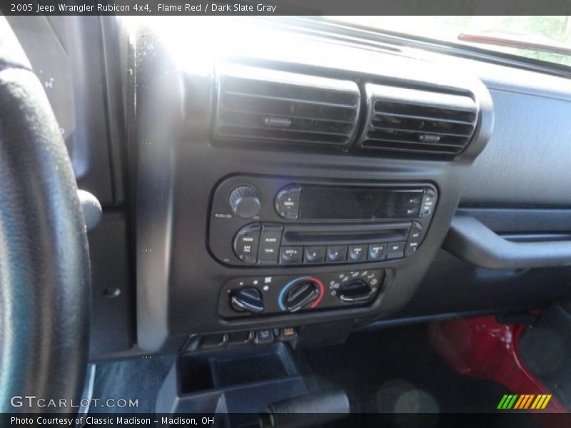 Flame Red / Dark Slate Gray 2005 Jeep Wrangler Rubicon 4x4