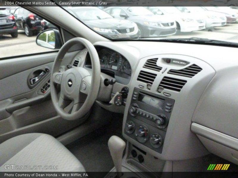 Galaxy Silver Metallic / Gray 2004 Chevrolet Malibu Sedan