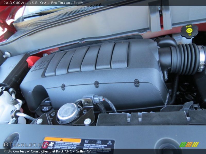 Crystal Red Tintcoat / Ebony 2013 GMC Acadia SLE