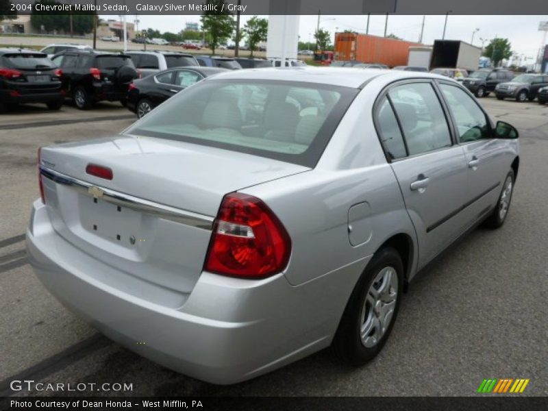 Galaxy Silver Metallic / Gray 2004 Chevrolet Malibu Sedan