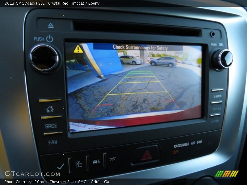 Crystal Red Tintcoat / Ebony 2013 GMC Acadia SLE