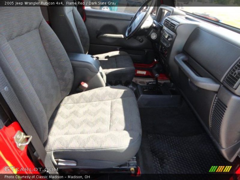 Flame Red / Dark Slate Gray 2005 Jeep Wrangler Rubicon 4x4