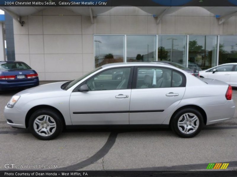 Galaxy Silver Metallic / Gray 2004 Chevrolet Malibu Sedan