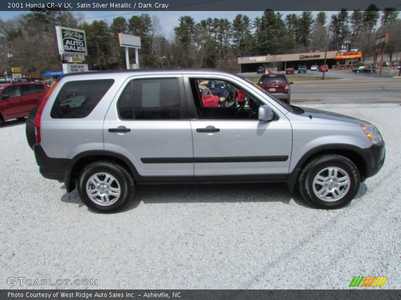 Satin Silver Metallic / Dark Gray 2001 Honda CR-V LX