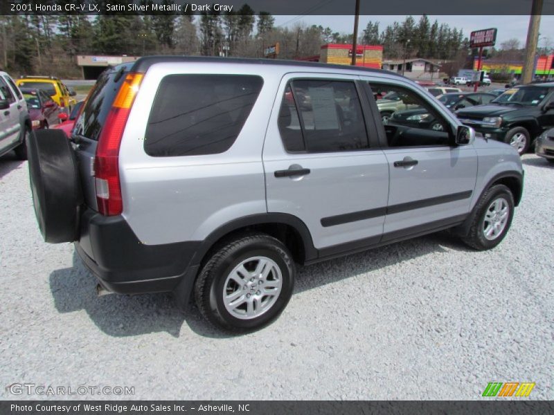 Satin Silver Metallic / Dark Gray 2001 Honda CR-V LX