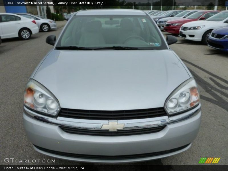 Galaxy Silver Metallic / Gray 2004 Chevrolet Malibu Sedan