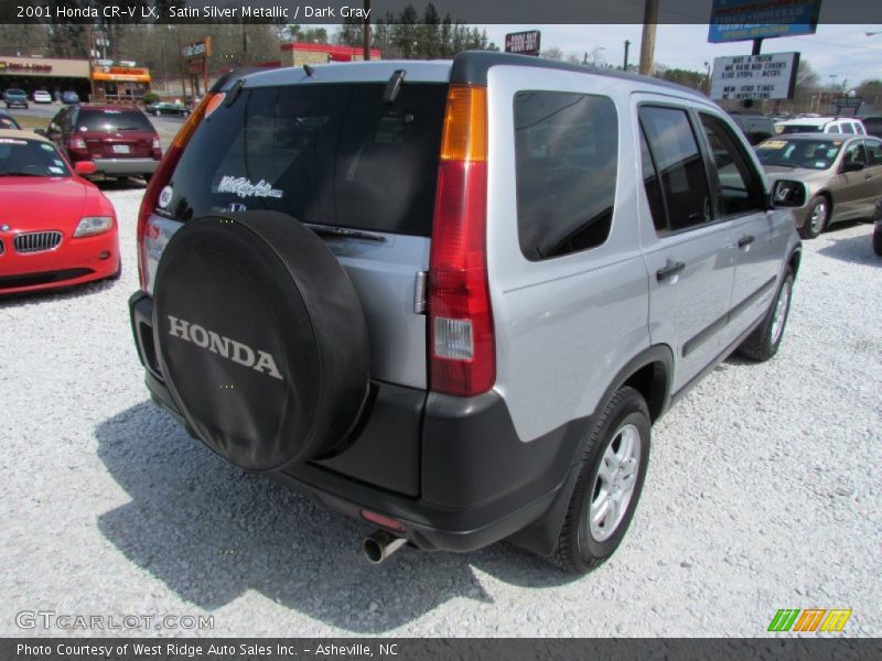 Satin Silver Metallic / Dark Gray 2001 Honda CR-V LX