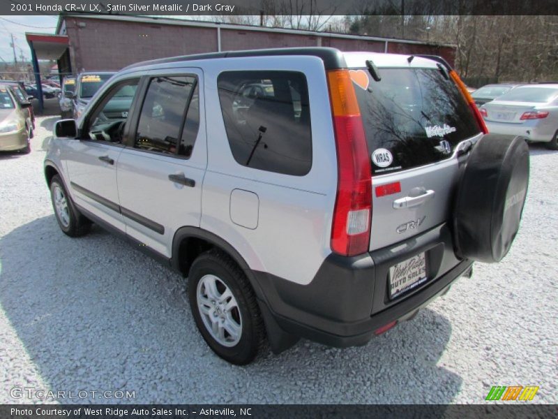 Satin Silver Metallic / Dark Gray 2001 Honda CR-V LX