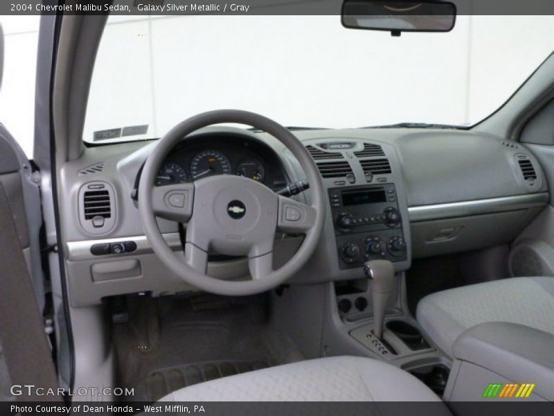 Galaxy Silver Metallic / Gray 2004 Chevrolet Malibu Sedan
