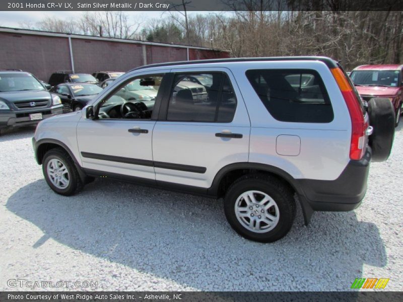 Satin Silver Metallic / Dark Gray 2001 Honda CR-V LX