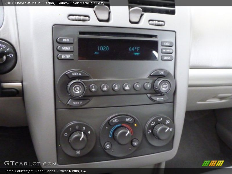 Galaxy Silver Metallic / Gray 2004 Chevrolet Malibu Sedan