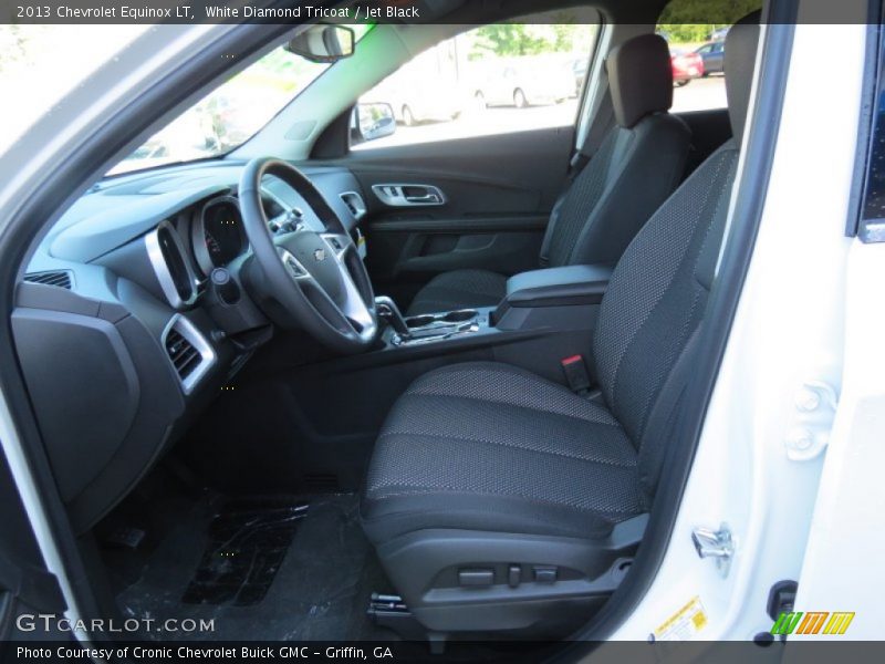 White Diamond Tricoat / Jet Black 2013 Chevrolet Equinox LT