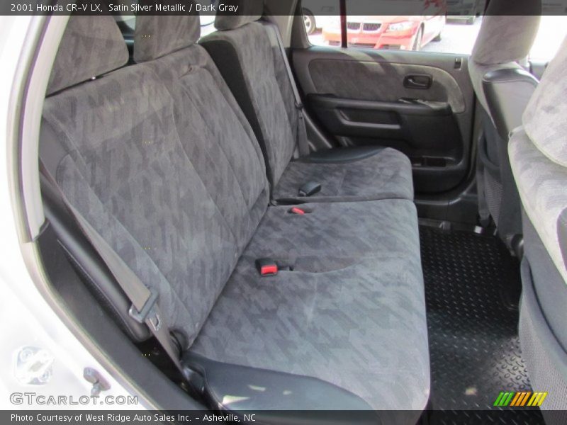 Satin Silver Metallic / Dark Gray 2001 Honda CR-V LX