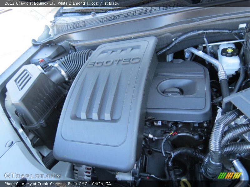 White Diamond Tricoat / Jet Black 2013 Chevrolet Equinox LT