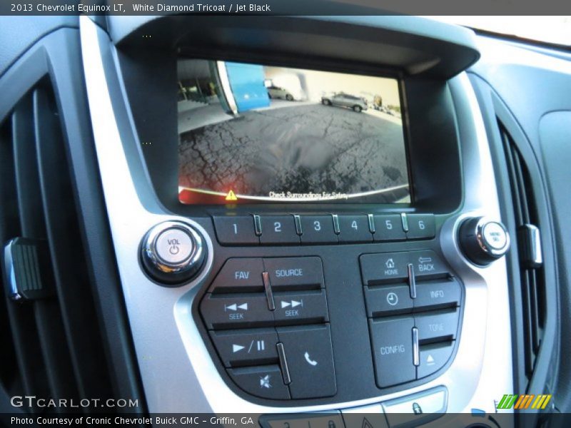 White Diamond Tricoat / Jet Black 2013 Chevrolet Equinox LT