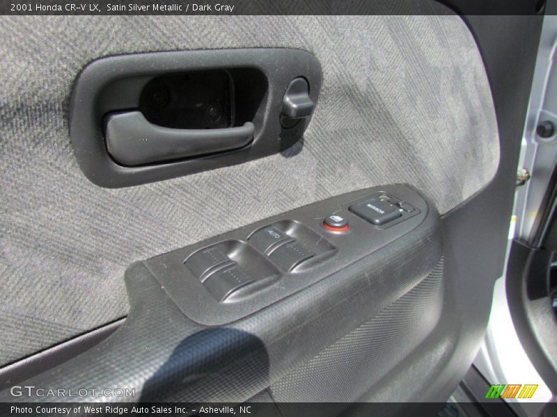Satin Silver Metallic / Dark Gray 2001 Honda CR-V LX