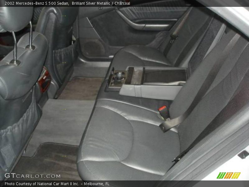 Brilliant Silver Metallic / Charcoal 2002 Mercedes-Benz S 500 Sedan