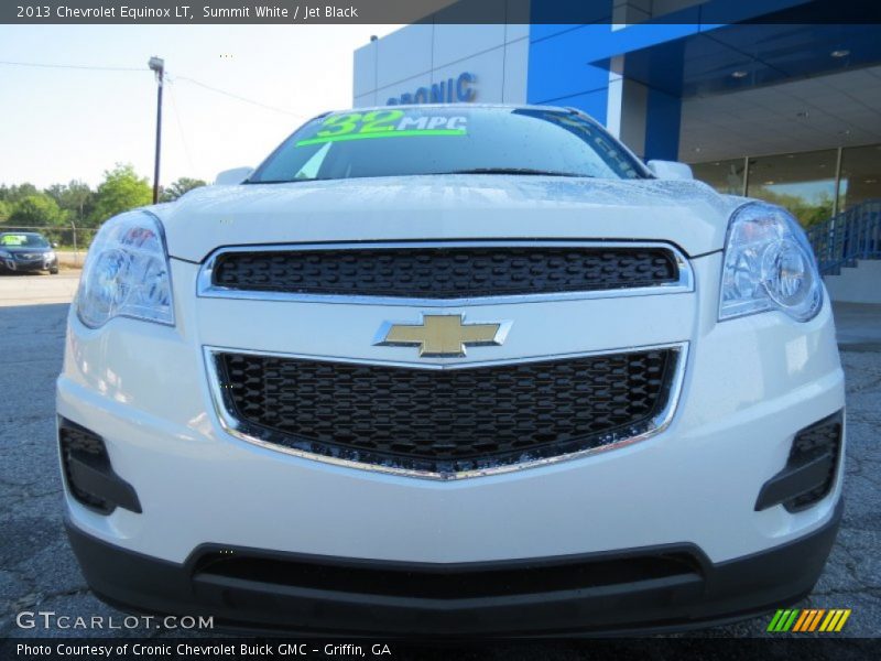 Summit White / Jet Black 2013 Chevrolet Equinox LT