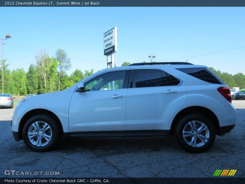 Summit White / Jet Black 2013 Chevrolet Equinox LT