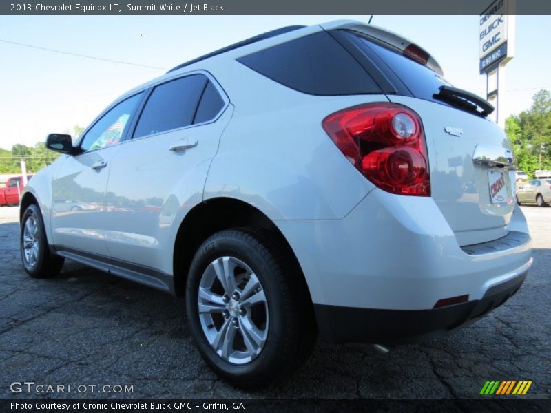 Summit White / Jet Black 2013 Chevrolet Equinox LT