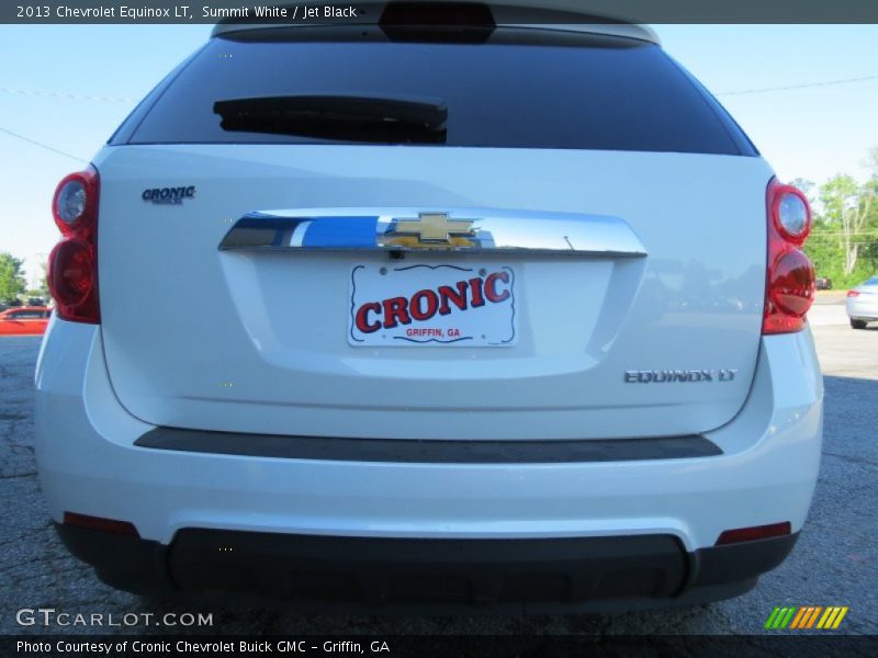 Summit White / Jet Black 2013 Chevrolet Equinox LT