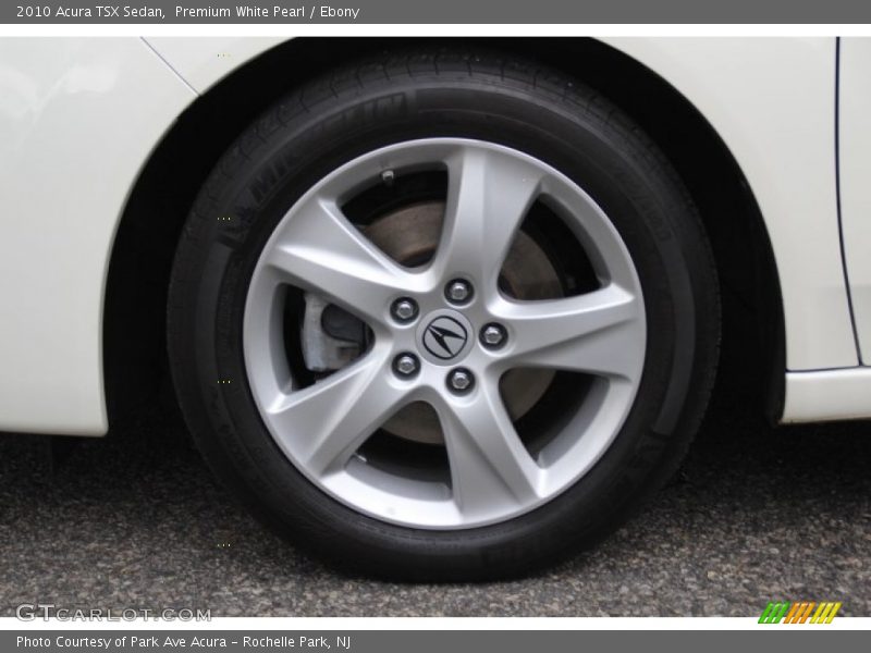 Premium White Pearl / Ebony 2010 Acura TSX Sedan