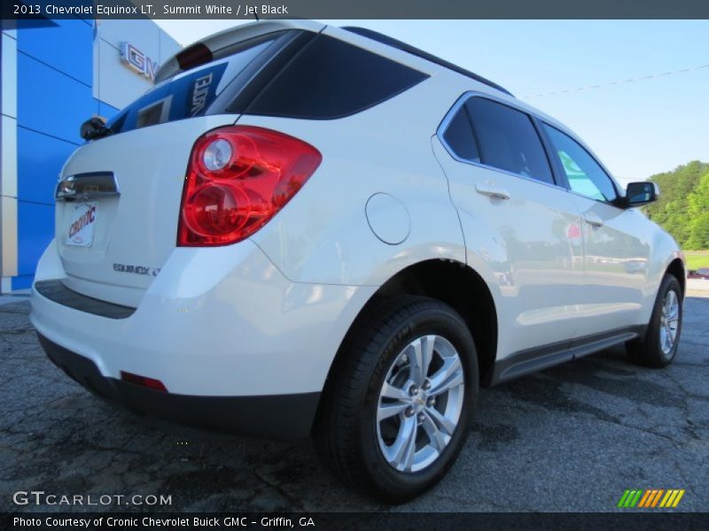Summit White / Jet Black 2013 Chevrolet Equinox LT