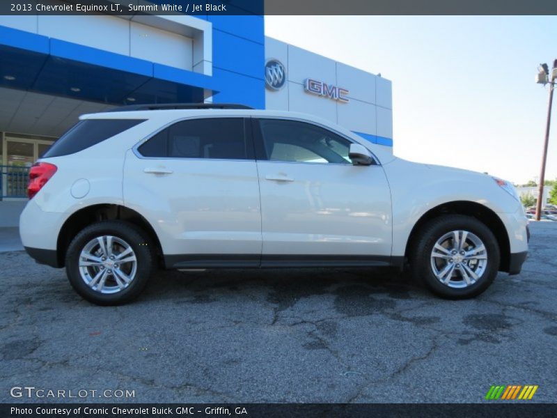 Summit White / Jet Black 2013 Chevrolet Equinox LT
