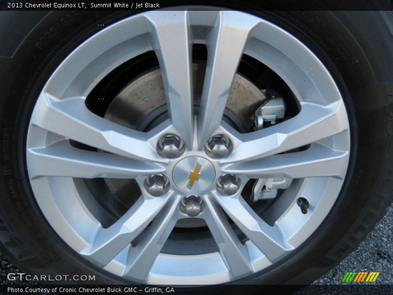 Summit White / Jet Black 2013 Chevrolet Equinox LT