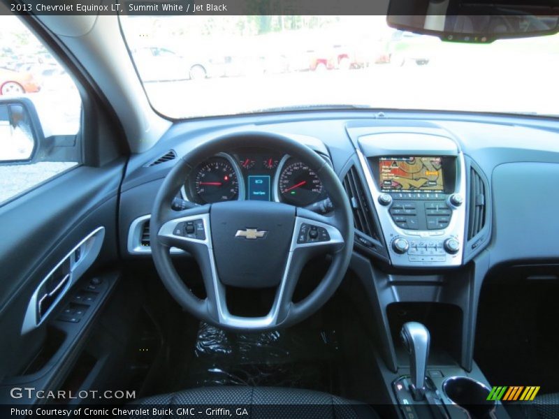 Summit White / Jet Black 2013 Chevrolet Equinox LT