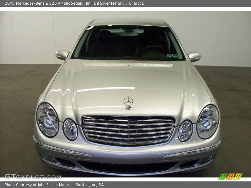 Brilliant Silver Metallic / Charcoal 2005 Mercedes-Benz E 320 4Matic Sedan