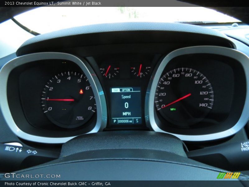 Summit White / Jet Black 2013 Chevrolet Equinox LT