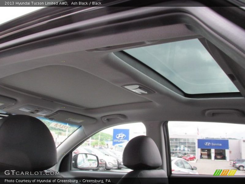 Ash Black / Black 2013 Hyundai Tucson Limited AWD