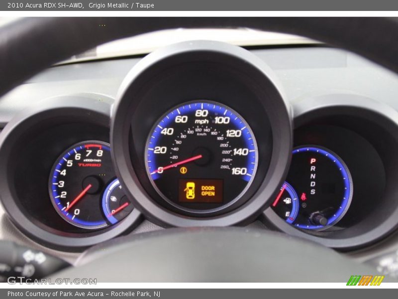 Grigio Metallic / Taupe 2010 Acura RDX SH-AWD