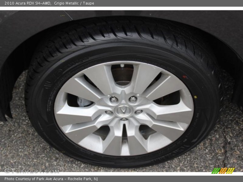 Grigio Metallic / Taupe 2010 Acura RDX SH-AWD