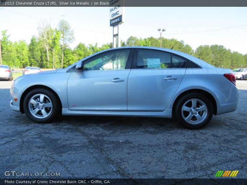 Silver Ice Metallic / Jet Black 2013 Chevrolet Cruze LT/RS