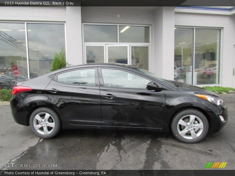 Black / Gray 2013 Hyundai Elantra GLS